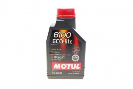 Масло моторное 8100 Eco-Lite 5W-30 (1 л) motul 839511 на Хонда Цивик