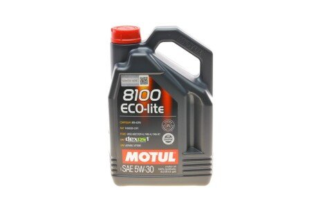 Масло моторное 8100 Eco-Lite 5W-30 (4 л) motul 839554