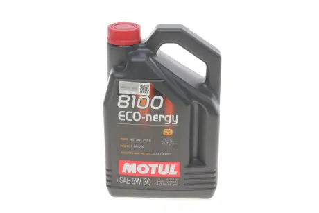 Масло моторное 8100 Eco-Nergy 5W-30 (4 л) Motul 812307