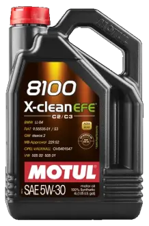 Масло моторное 8100 X-clean EFE 5W-30 (4 л) motul 109171