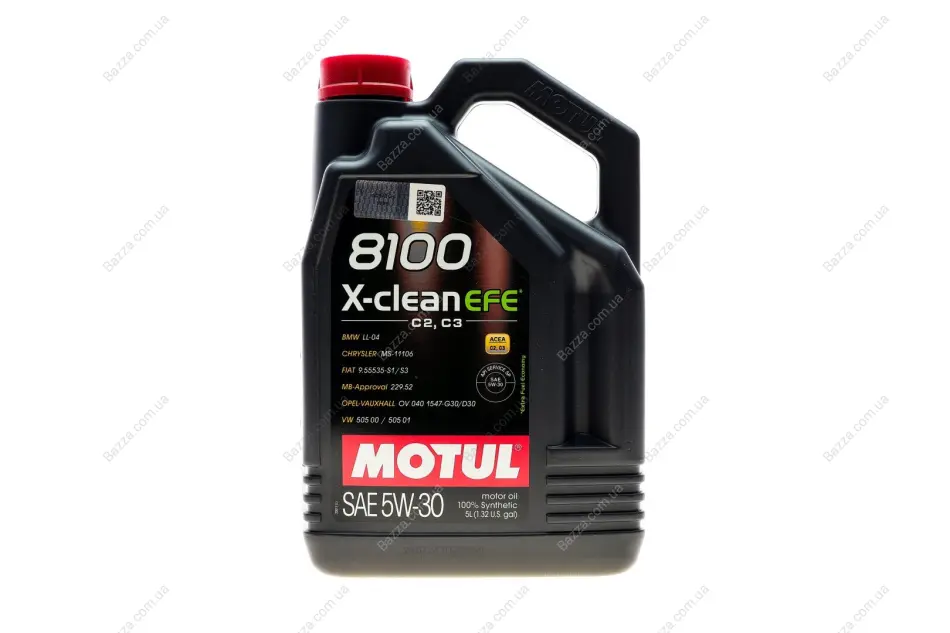 Масло моторное 8100 X-clean EFE 5W-30 (5 л) Motul 814051 (фото 1)