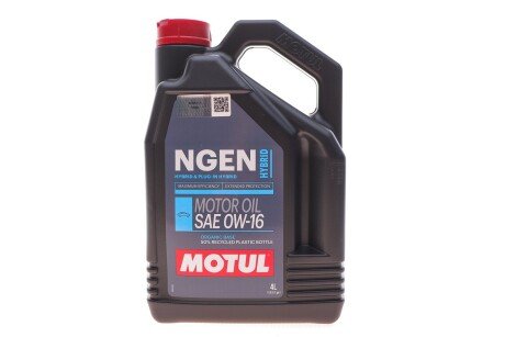 Масло моторное Hybrid 0W-16 (4 л) motul 333207