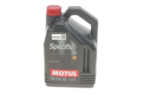Масло моторное Specific 2290 5W-30 (5 л) motul 867751