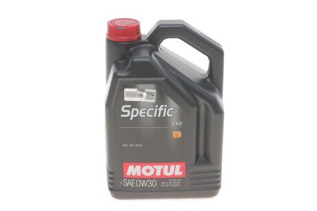 Масло моторное Specific 2312 0W-30 (5 л) motul 867551