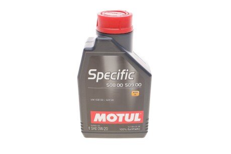 Масло моторное Specific 508.00 - 509.00 0W-20 (1 л) motul 867211