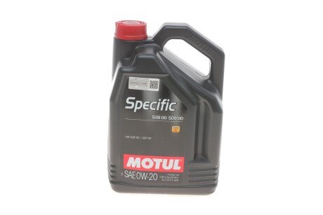 Масло моторное Specific 508.00 - 509.00 0W-20 (5 л) motul 867251