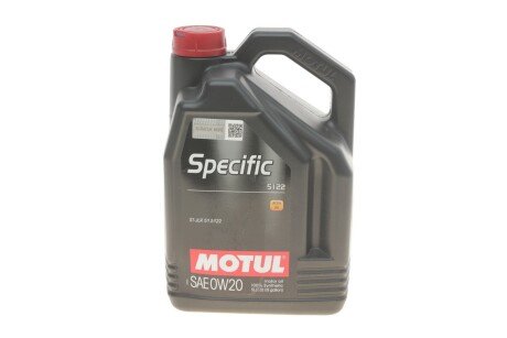 Масло моторное Specific 5122 0W-20 (5 л) motul 867606