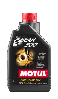 Масло трансм 75W90 Gear 300 (1л.) 100% Synthetic-для спорт. авто motul 105777