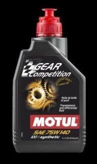 Масло трансмиссионное Gear Competition 75W-140 1L motul 105779