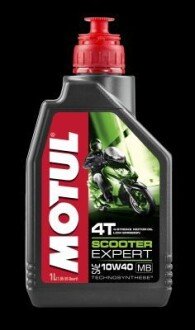 Scooter Expert 4T SAE 10W40 MB 12х1 L motul 105935 на Рено Гранд сценик 4
