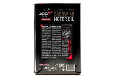 Олива 5W40 300V Competition (5L) motul 826651