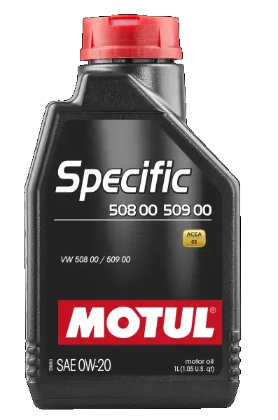 Олива мот 0W20 1L SPECIFIC VW 508.00-509.00 =867211 motul 107385