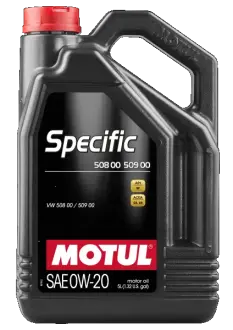 Олива мот 0W20 5L SPECIFIC VW 508.00-509.00 =867251 motul 107384