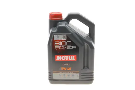 Олія моторна /8100 Power 5W40 5L/111809 motul 824606