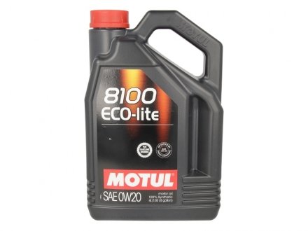 Масло моторное 8100 Eco-Lite 0W-20 (4 л) motul 841154