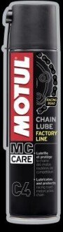 Смазка C4 Chain Lube Factory Line 400ml motul 102983 на Фольксваген Пассат б3