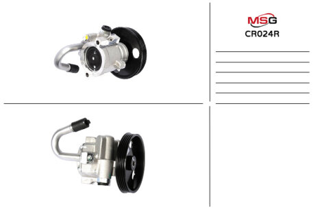 Насос ГУР відновлений Chevrolet Aveo 06-16 msg CR024R