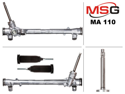 Рульова рейка без ГПК нова MAZDA CX-5 2011-2017 msg MA110