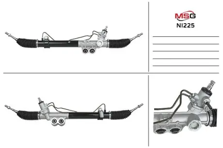 Рульова рейка з ГПК нова NISSA NAVARA 05-,NISSA PATHFINDER (R51) 08-10 MSG NI225