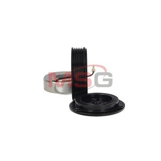 Комплект шківа компресора кондиціонера CALSONIC CSV613 msg KP0319