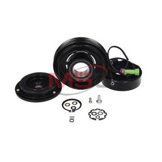 Комплект шківа компресора кондиціонера DENSO 7SBU16C msg KP1252