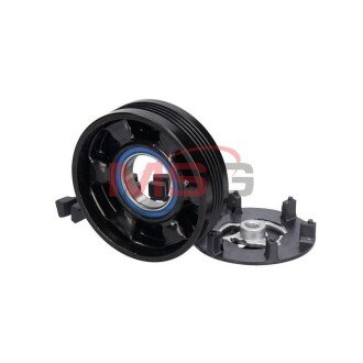 Комплект шківа компресора кондиціонера DENSO 7SEU17C msg KP0113