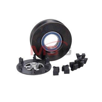 Комплект шківа компресора кондиціонера DENSO 7SEU17C msg KP0113