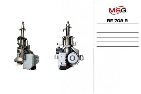 Рулевая колонка с ЭУР восстановленная RENAULT FLUENCE (L30_) 10-,MEGANE CC (EZ0/1_) 10-,MEGANE III G msg RE708R на Рено Megane