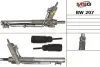 Рулевая рейка MSG BW207