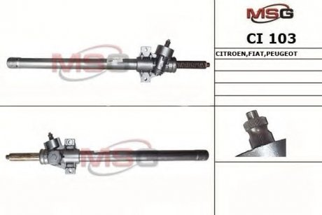 Рульова рейка msg CI103 на Фиат Дукато