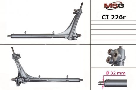 Рулевая рейка msg CI226R на Фиат Дукато 250