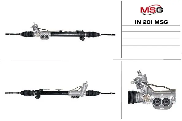 Рульова рейка MSG IN201 (фото 1)