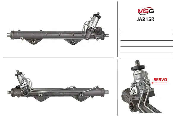 Рулевая рейка MSG JA215R