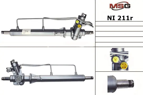 Рулевая рейка MSG NI211R