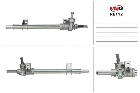 Рулевая рейка msg RE112 на Рено Кенго 1