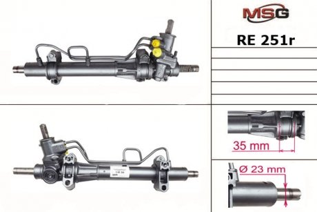 Рулевая рейка msg RE251R