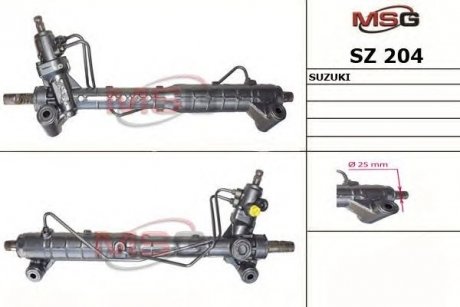 Рулевая рейка msg SZ204 на Сузуки Гранд Витара