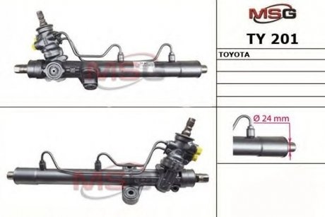 Рульова рейка msg TY201