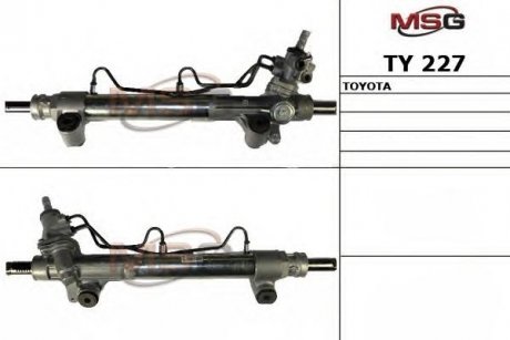 Рульова рейка msg TY227