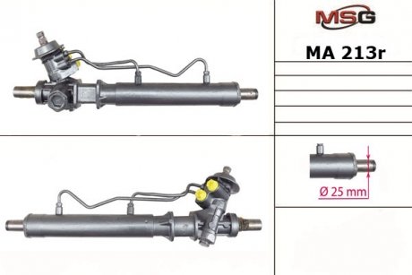 Рулевая рейка с ГУР восстановленная MAZDA MX-3 91-94 msg MA213R