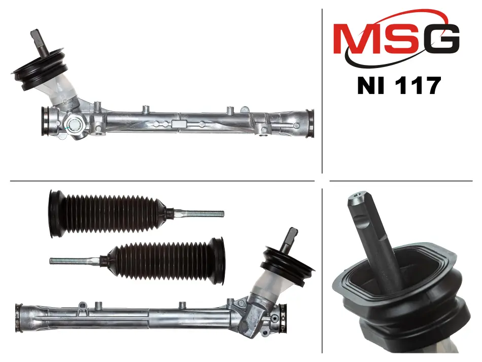 Рульова рейка без ГПК NISSAN TIIDA 2007-2014 MSG NI117 (фото 1)