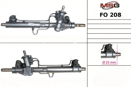 Рульова рейка з ГПК FORD TRANSIT CONNECT (P65_, P70_, P80_) 02-13; FORD TOURNEO CONNECT I 02-13 msg FO208 на Форд Фокус 1