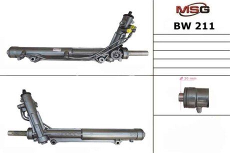 Рульова рейка з ГПК нова BMW Х5 E-53 1999-2007 msg BW211 на Бмв Х5 е53