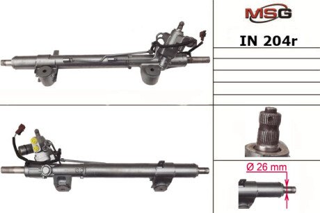 Рульова рейка з ГПК відновлена INFINITY FX 35 2008-,INFINITY G 27 2006-2007,INFINITY G 35 2006-2007,INFINITY G msg IN204R на Infiniti FX