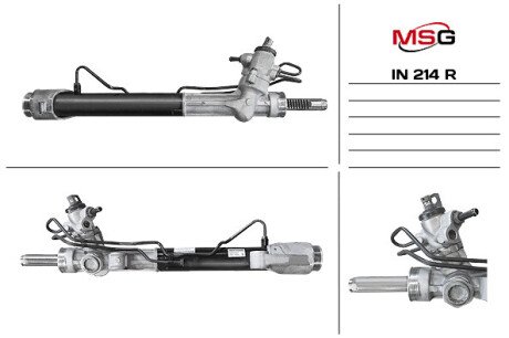 Рульова рейка з ГПК відновлена Nissan Pathfinder R52 12-21, Infiniti JX35 11-14 msg IN214R на Мазда Трибьют