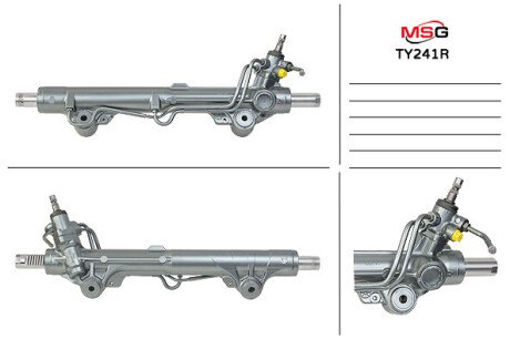 Рульова рейка з ГПК відновлена TOYOTA SEQUOIA (US) 06-11,TOYOT TUNDRA [USA] 11- msg TY241R на Лексус Lx570