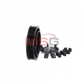 Шкив компрессора кондиционера DENSO 6SEU14C Audi A6 2.4L msg KP0065 на Ауди Q5