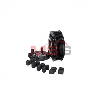 Шкив компрессора кондиционера DENSO 6SEU14C Audi msg KP0310