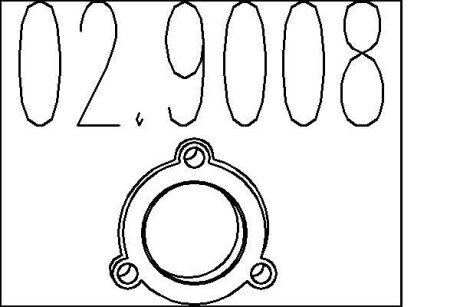 Монтажне кільце mts 02.9008 на Сеат Кордоба