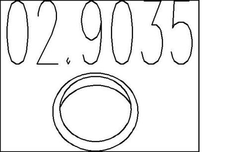 Монтажне кільце mts 029035